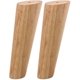 thumbnail image 2 of 4 Uds patas de muebles de madera patas de sofá cónicas patas de muebles de madera maciza 7 pulgadas BANYUO Hogar, 2 of 5
