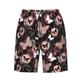 thumbnail image 6 of KLL Butterflies1 Men's Casual Summer Beach Shorts Hawaiian Shorts with Pockets-3X-Large, 6 of 6