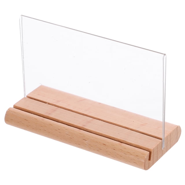 Sign Display Board Label Showing Stand Price Holder Tag Rack Display Board for Restaurant