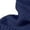 Navy, variant on Green Long Sleeve Shirts for Women, Polyester Plus Size Tops for Women, Women Turtleneck Ribbed Knit Sweater Top Thumb Hole Long Sleeve Mock Neck Solid Slim Fit Casual Knitted Jumper 3XL