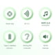 thumbnail image 2 of TWS Wireless Bluetooth-Compatible 5.3 Auricular Reducción de ruido (Blanco Gris) Sywqhk Para estrenar, 2 of 3