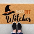 thumbnail image 1 of Harpily Halloween Doormat Blanket Welcome Home Front Door Decorations Halloween Decor, 1 of 2