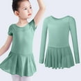 thumbnail image 4 of Bovxnpu Gymnastics Leotards for Girls, Girls Sleeveless Dance Leotards with Skirt Classic Gymnastic Ballerina Outfit Dress 16-17 Years, 4 of 9