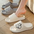 thumbnail image 4 of Cute Cat Slippers Summer Women Home Shoes Bath Thick Platform Non-Slip Slides Indoor Outdoor, 4 of 12