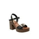 thumbnail image 2 of Zapatilla Mujer Kipon Tacon Plataforma negro 24, 2 of 6