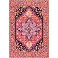 thumbnail image 2 of nuLOOM Vonda Fancy Persian Runner Rug, 2' 8" x 8', Pink, 2 of 4