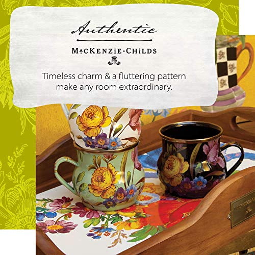 MACKENZIECHILD' BLACK FLOWER MARKET TRAVEL CUP,NEW IN BOX buy them