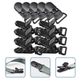 thumbnail image 1 of SHINYPASING 20Pcs Tent Windproof Black Plastic for Tarp Canopy Rain Cover Cover Adjustable, 1 of 6