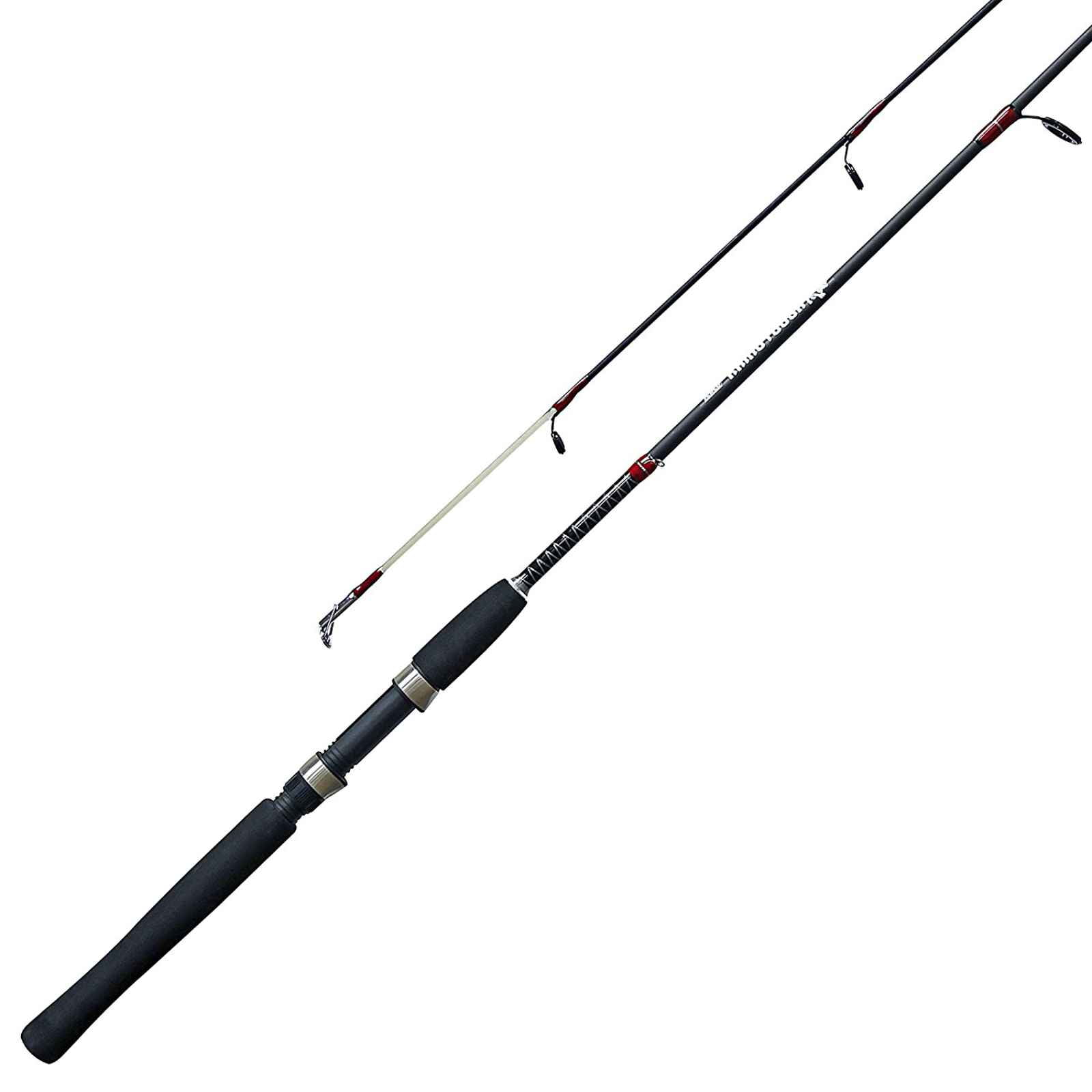 Zebco Rhino 5'6" 2 Piece Medium Light Action Spinning Glowtip Rod