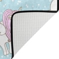 thumbnail image 4 of SKYSONIC Lightweight Soft Area Rugs Unicorn with Cloud and Star Floor Mat for Kids Playing Room Hardwood Floor Living Room 63x48 inch Nursery Rugs, 4 of 6