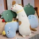 thumbnail image 1 of Almohada de peluche de animales de dibujos animados para niños, juguete de perro gordo, dinosaurio, jirafa, muñeca, cojín para sofá, regalo de cumpleaños y Navidad1032, 1 of 5