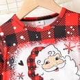 thumbnail image 6 of Futezty Toddler Boys Girls Clothes Fall Winter Outfit Sets, Baby Boy Girl Long Sleeve Round Neck Cartoon Elastic Waist 12 18 24 Months 2T 3T 4T 2PCS Christmas Outfits, 6 of 9