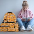 thumbnail image 2 of Garronmavis Cute Capybara Girls Backpack Set,Includes School Backpack, Lunch Bag, Pencil Case, Water Bottle Bag, 4-Piece School Bag with Adjustable Shoulder for Elementary School Boys Daily Use, 2 of 6
