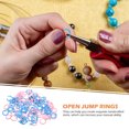 thumbnail image 2 of 100pcs Split Rings Metal Open Jump Rings Jewelry Making Craft Jump Rings, 2 of 8