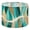 Color 1, variant on Linen Drum Lampshades Abstract mid century modern Geometric Vertical Shapes Earth Tones 13"x13"x10" Light Shade for Table Lamps Floor Lamp Shades Lampshade Replacement Assembly Required