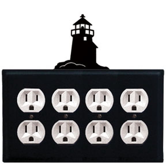 Lighthouse - Quad. Outlet Cover