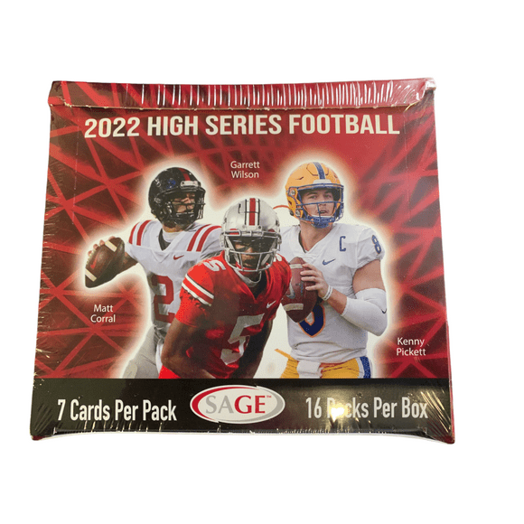 SAGE High Series Football HOBBY Box 2022 Factory Sealed