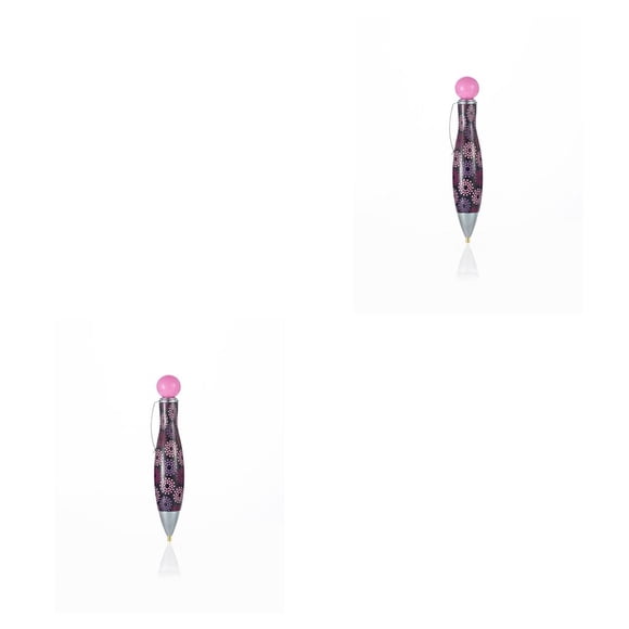 Bolígrafo con gemas de cristal Bearachild herramienta de perforación multifuncional Kit de punto de cruz 2piezas rosado