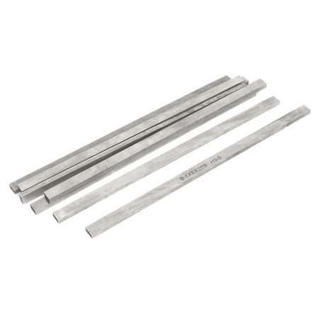 8pcs 4mm x 8mm x 200mm HSS Cutter Tool Bit CNC Lathe Milling Turning Boring Bar