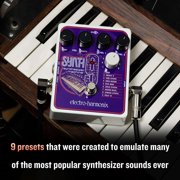 Electro-Harmonix SYNTH9 Synthesizer Machine Guitar Effect Pedal
