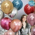 thumbnail image 2 of 18 inch Sempertex Reflex Silver Latex Balloons (15 Pack) - Party Supplies Decorations, 2 of 3