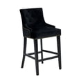 thumbnail image 2 of Chic Home Leigh Button Tufted Velvet Upholstered Counter Stool Chair, 2 of 4