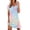 Colorful Tie-dye, variant on Ekouaer Nightgowns for Women Short Sleeve Night Gown Comfy Sleep Shirt Soft Sleep Dress Pleated Sleepwear