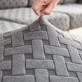 jacquard high quality thick plush sofa seat covers for living room