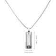 thumbnail image 5 of Collar con colgante de armónica portátil para amantes de la música. Accesorio ligero y único para hombres y mujeres., 5 of 5