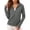 Dark Gray, variant on Women's Full Zip Hooded Sun Protection Athletic Jacket, Long Sleeve Thumb Hole Side Pocket Solid Lightweight Workout Outerwear for Women, Women's Black, Sizes S-2XL