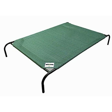 Coolaroo Elevated Pet Bed, Large, Brunswick Green