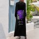 thumbnail image 2 of Regalos de concientización sobre el Alzheimer para mujeres Vestido largo con mariposas moradas para la enfermedad de Alzheimer Vestido de playa de moda para mujer, 2 of 4