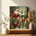 thumbnail image 6 of Christmas Tree Gifts Snowfall Canvas Wall Art for Living Room Bedroom Dining Room Hallway Kitchen Office Hotel Cafe Restaurant, 6 of 8