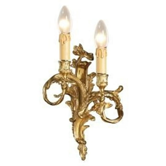 8.75 Inch Two Light Wall Sconce Minka Metropolitan N9672