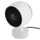 thumbnail image 2 of Calentador de ventilador portátil para uso en frío y calor, mini calentador de espacio con ángulo ajustable para escritorio de oficina en casa, 100-240V, enchufe blanco de EE. UU., 2 of 14