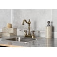 thumbnail image 3 of Kingston Brass Wilshire Two-Handle Antique Brass Bar Faucet, 3 of 5