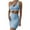 Light Blue, variant on Kaemgyyd One-Shoulder Dress for Women Fashion Sleeveless Hollow out Party Club Midi Dresses Bodycon Ruched Night out Dress
