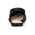 thumbnail image 2 of BLISSFUL STEP Women's Shoes Slingback Pointed Toe Flat Shoes Black 7, 2 of 7