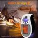 thumbnail image 3 of Ultra Air Heater, 2025 Upgraded Plug in Heater, Ultra Air Heater with Adjustable Thermostat Time and Led Display EU Plug, 3 of 3