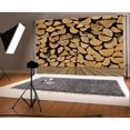 thumbnail image 2 of ABPHQTO 150x220 cm Fondos de madera Madera picada Apilado Fondo de sesión de fotos Leña Pila de troncos Piso de madera Fotografía Accesorios de estudio Artístico Portra, 2 of 2