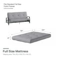 thumbnail image 4 of DHP Caden 6 Inch Futon Mattress, Full, 4 of 5