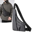 thumbnail image 2 of Bolso de Mensajero Impermeable de Nailon, Bolso Oculto Antirrobo, Bolso de Hombro Personal para Hombres y Mujeres. Negro, 2 of 5
