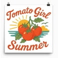 thumbnail image 2 of Tomato Girl Summer Aesthetic - Trendy Home Decor - 13x19 Poster Print - Living Room, 2 of 6