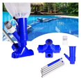 thumbnail image 2 of Pool Cleaner Set Portable Swimming Pool Fountains Vacuum Brush Cleaner Cleaning Tool Pool Accessories ,Easy to Use, 2 of 7