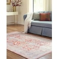 thumbnail image 4 of Unique Loom Timeless Collection Area Rug - Thaddeus (5' x 8' Rectangle Rust Red/Gold), 4 of 12