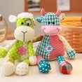 thumbnail image 1 of Muñecos de trapo de tela de retales de cordero Kawaii, juguetes de peluche de vaca, pollo y gato, decoración de habitación, regalos para niños, amigos, venta al por mayor, 1 of 5