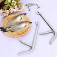 thumbnail image 2 of 2 Pcs Outil de Retrait d'Hameçon de Pêche en Acier Inoxydable Outil de Retrait d'Hameçon de Pêche Robuste Extracteur d'Eau Douce et Salée Outil de Retrait Multifonction pour Poisson-Chat Carpe, 2 of 8