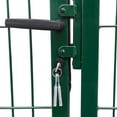 thumbnail image 6 of vidaXL Garden Gate with Posts Steel Anthracite Fence Patio Outdoor Multi Sizes, 6 of 31