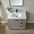 thumbnail image 3 of Miseno Mv701536 Leiza 36" Free Standing Single Basin Vanity Set - White, 3 of 7