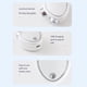 thumbnail image 4 of Soidarity Masajeador facial con terapia de microcorriente, rejuvenecimiento para estiramiento de la piel, seguro para regalo ABS Tratamientos faciales blanco, 4 of 6